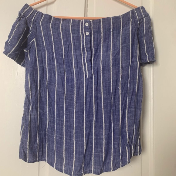 Off-the-shoulder blouse - Picture 1 of 3